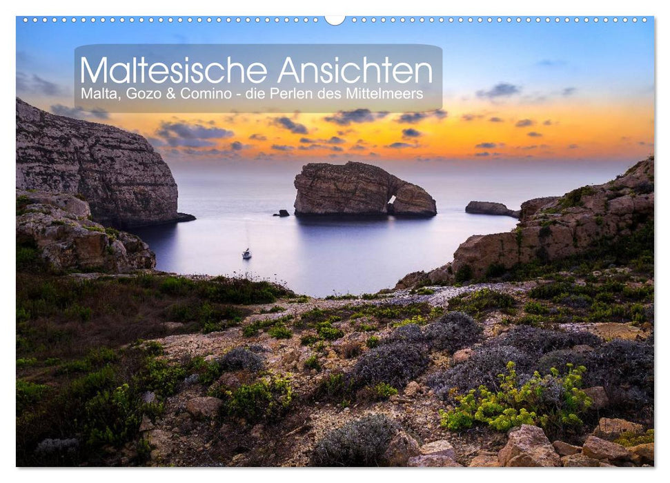 Maltese views (CALVENDO wall calendar 2024) 