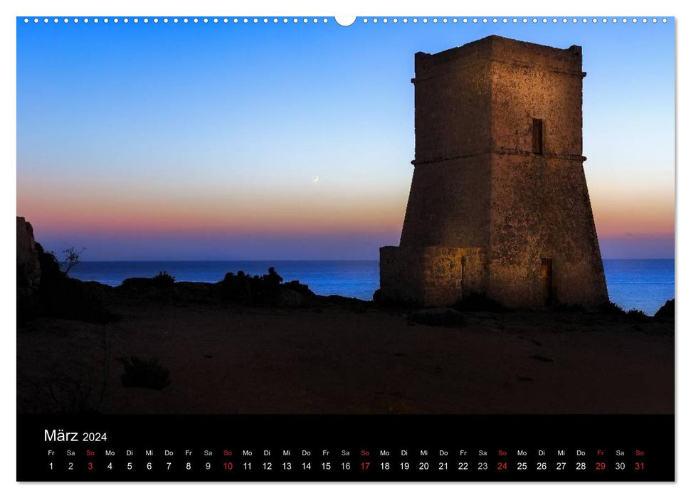 Maltese views (CALVENDO wall calendar 2024) 