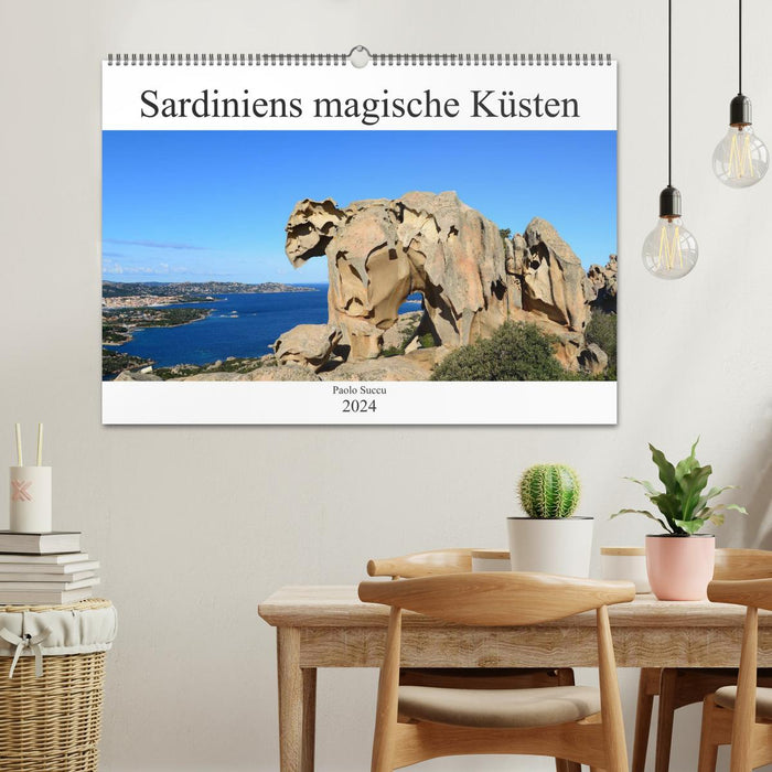 Sardiniens magische Küsten (CALVENDO Wandkalender 2024)