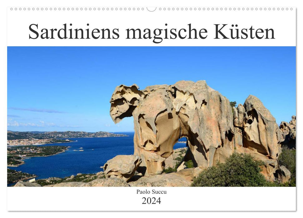 Sardiniens magische Küsten (CALVENDO Wandkalender 2024)