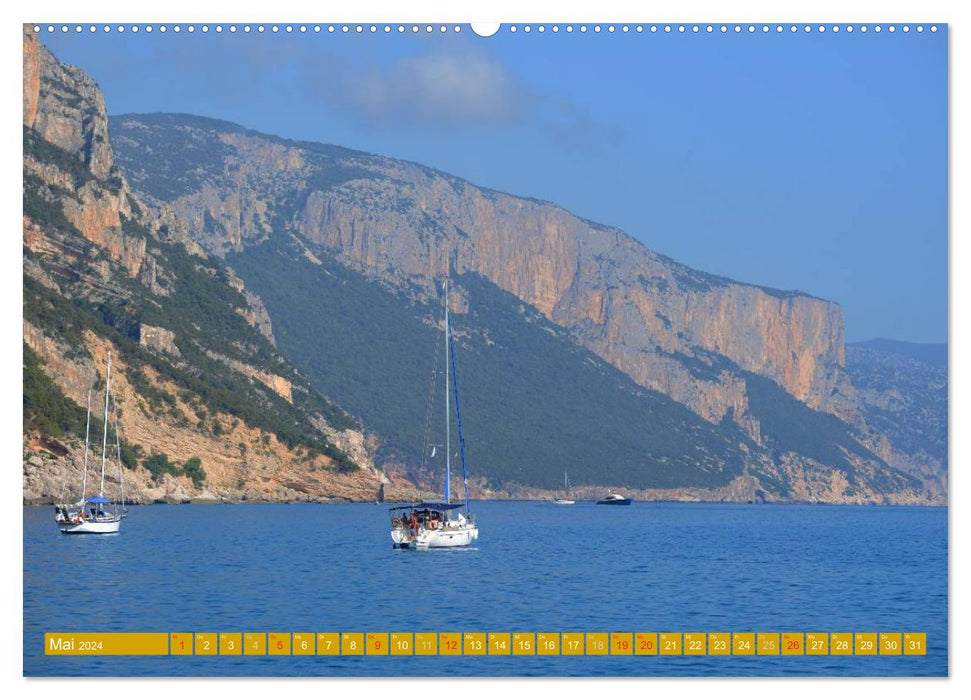 Sardinia's magical coasts (CALVENDO wall calendar 2024) 