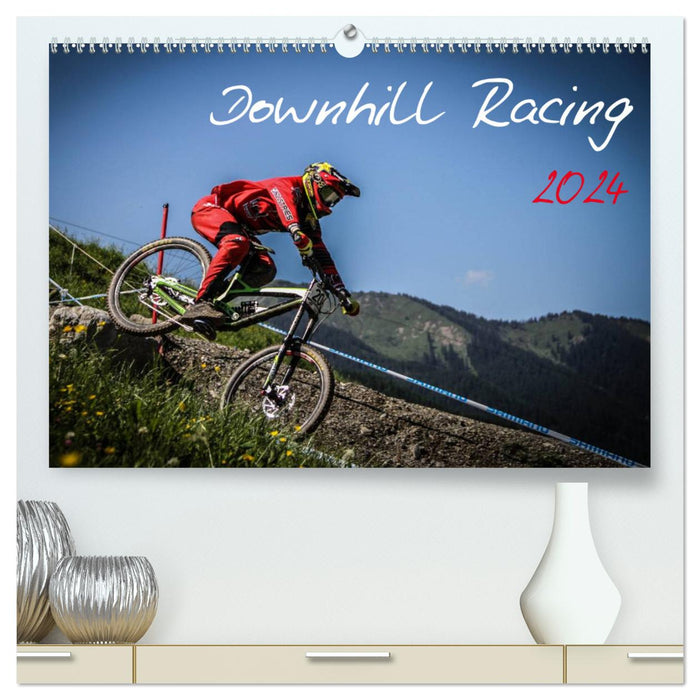 Downhill Racing 2024 (Calvendo mural premium CALVENDO 2024) 
