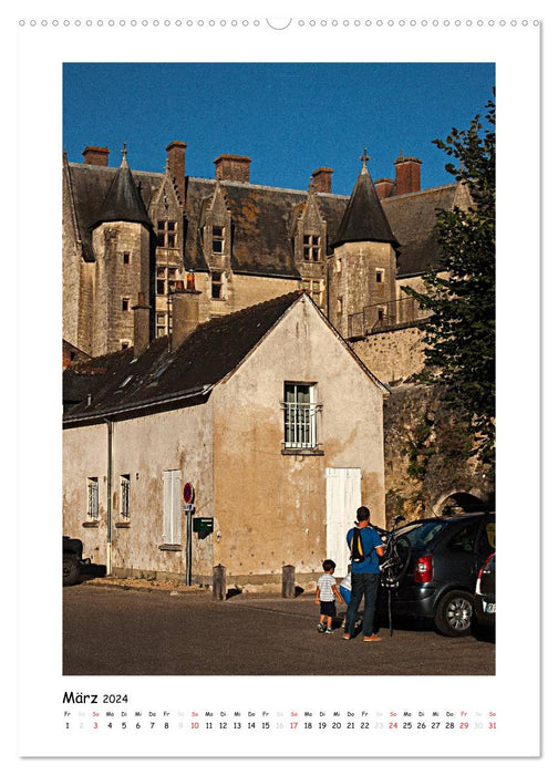 Loire - Eine faszinierende Kulturlandschaft (CALVENDO Premium Wandkalender 2024)