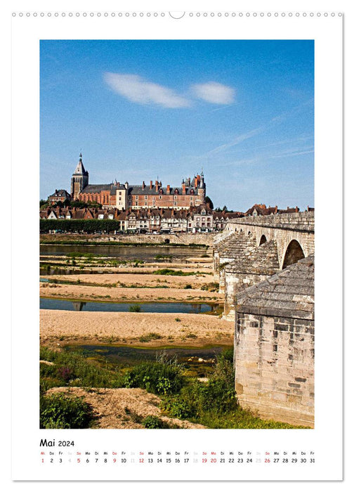 Loire - Un paysage culturel fascinant (Calendrier mural CALVENDO Premium 2024) 