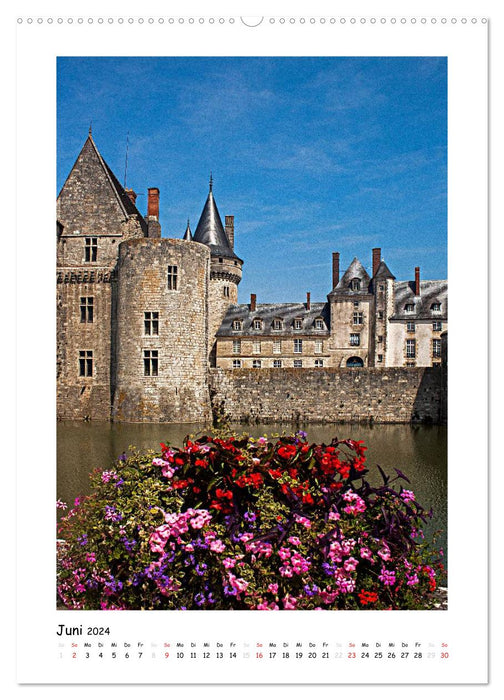 Loire - Un paysage culturel fascinant (Calendrier mural CALVENDO Premium 2024) 