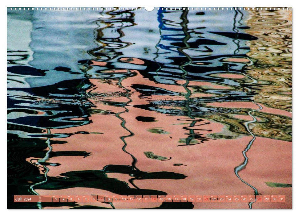 Aquarelle der Meere (CALVENDO Premium Wandkalender 2024)