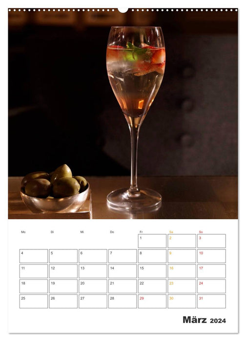 Coole Drinks (CALVENDO Premium Wandkalender 2024)