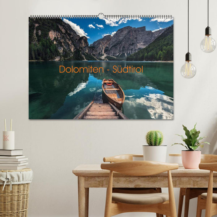 Dolomiten - Südtirol (CALVENDO Wandkalender 2024)