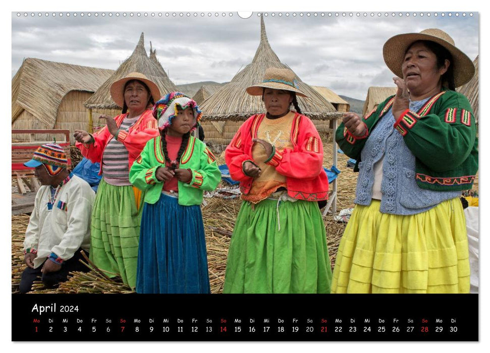 Destination de rêve Pérou (Calvendo Premium Wall Calendar 2024) 