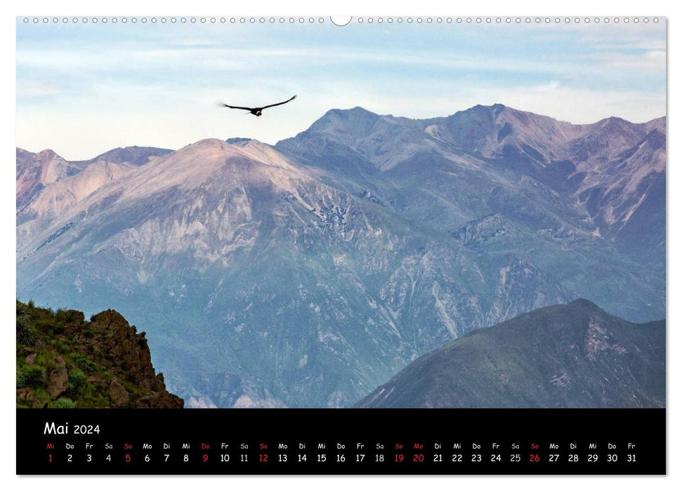 Destination de rêve Pérou (Calvendo Premium Wall Calendar 2024) 