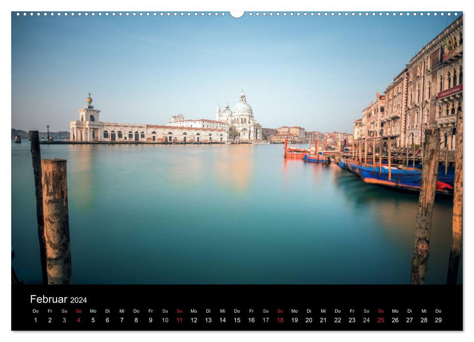 Venise – Facettes d'une ville lagunaire (Calvendo Premium Wall Calendar 2024) 