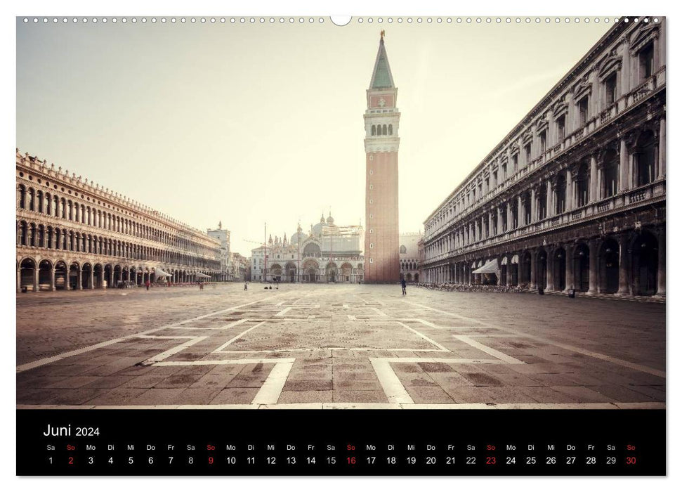 Venise – Facettes d'une ville lagunaire (Calvendo Premium Wall Calendar 2024) 