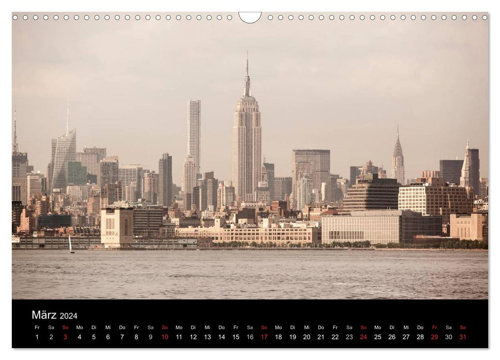 Perspectives of a global city - New York (CALVENDO wall calendar 2024) 