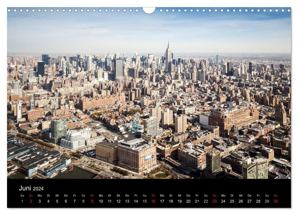 Perspectives d'une ville globale - New York (Calendrier mural CALVENDO 2024) 