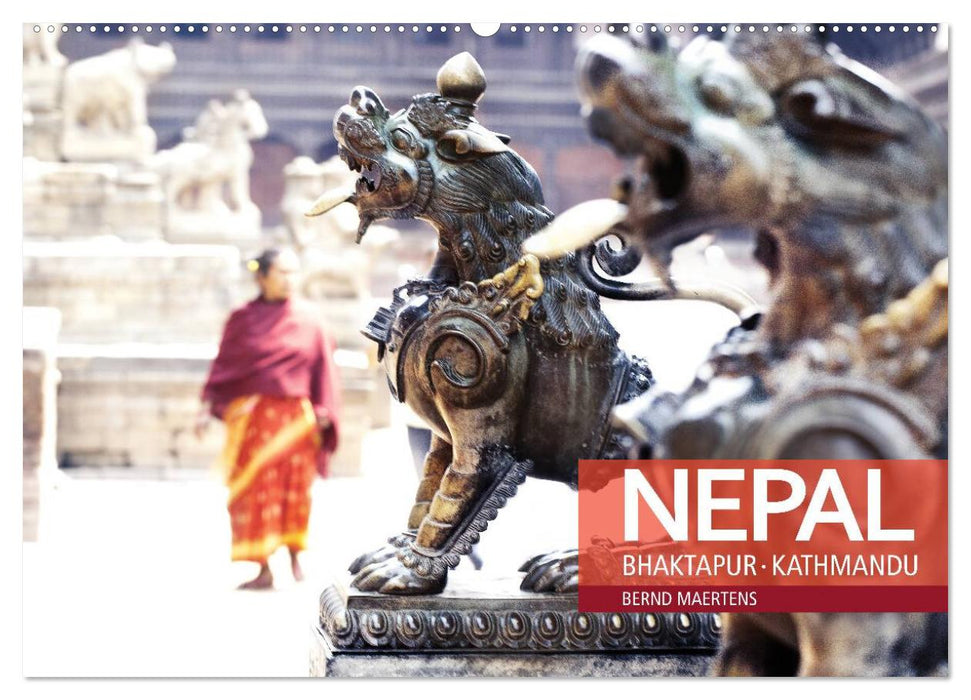 NEPAL Bhaktapur Kathmandu (CALVENDO Wandkalender 2024)