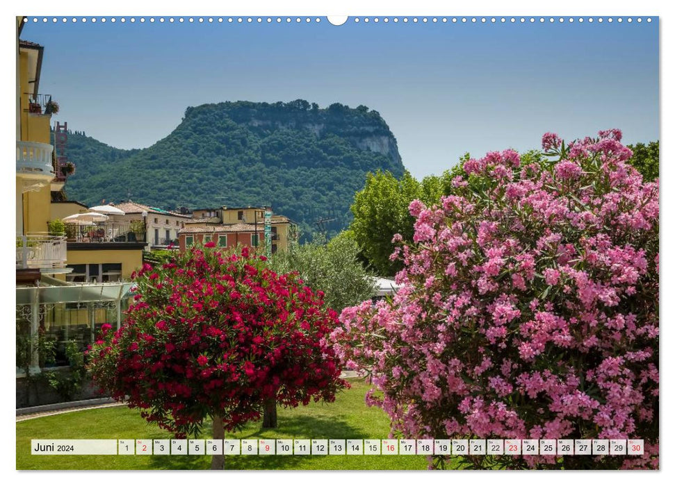 LAC DE GARDE Lieux sur la pittoresque côte est (calendrier mural CALVENDO 2024) 