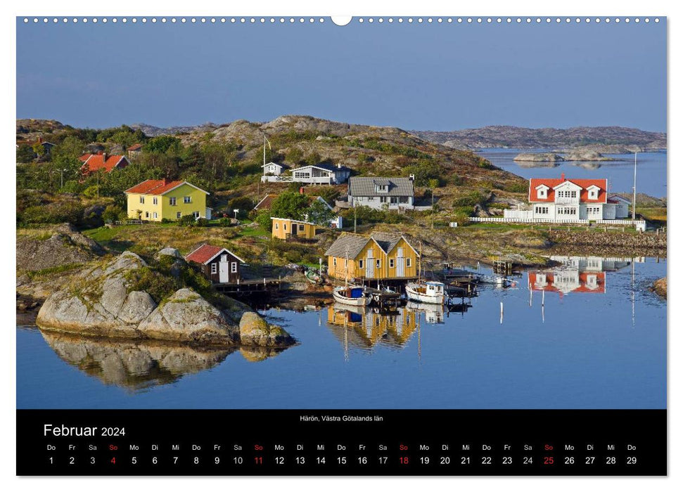 Southern Sweden (CALVENDO Premium Wall Calendar 2024) 