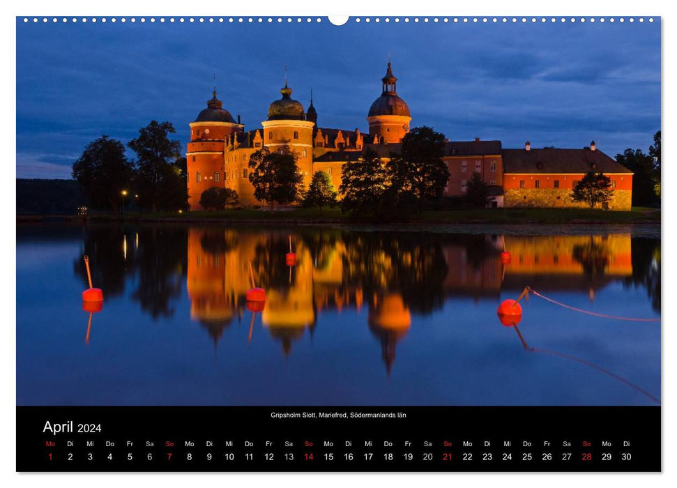 Southern Sweden (CALVENDO Premium Wall Calendar 2024) 