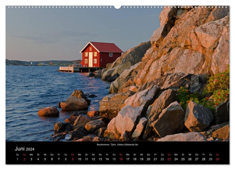 Southern Sweden (CALVENDO Premium Wall Calendar 2024) 