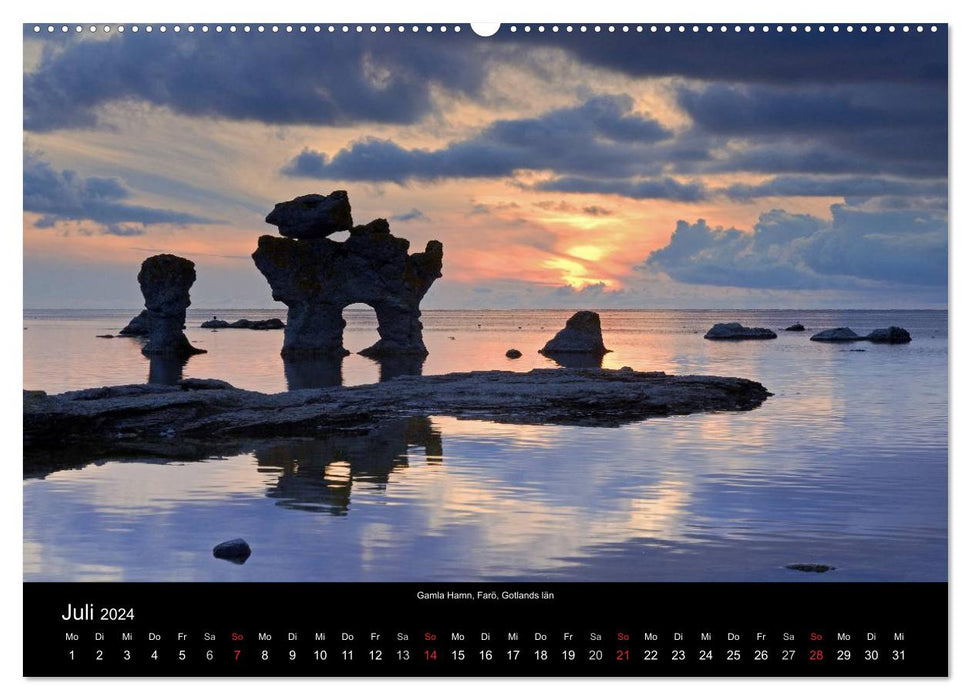 Southern Sweden (CALVENDO Premium Wall Calendar 2024) 