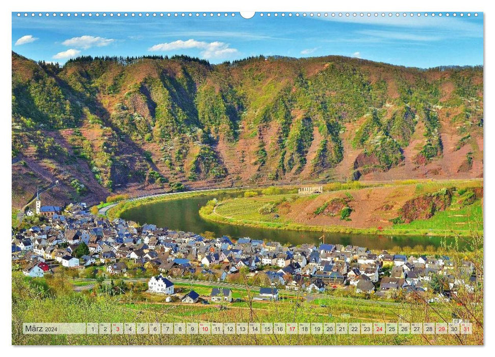 Beautiful - The Moselle (CALVENDO Premium Wall Calendar 2024) 