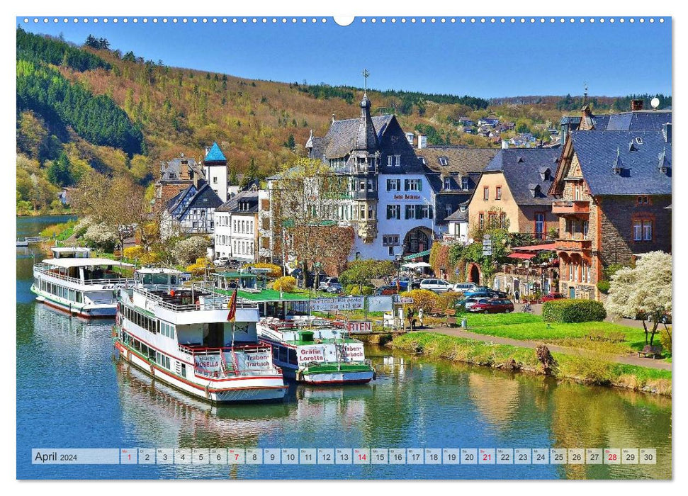 Beautiful - The Moselle (CALVENDO Premium Wall Calendar 2024) 