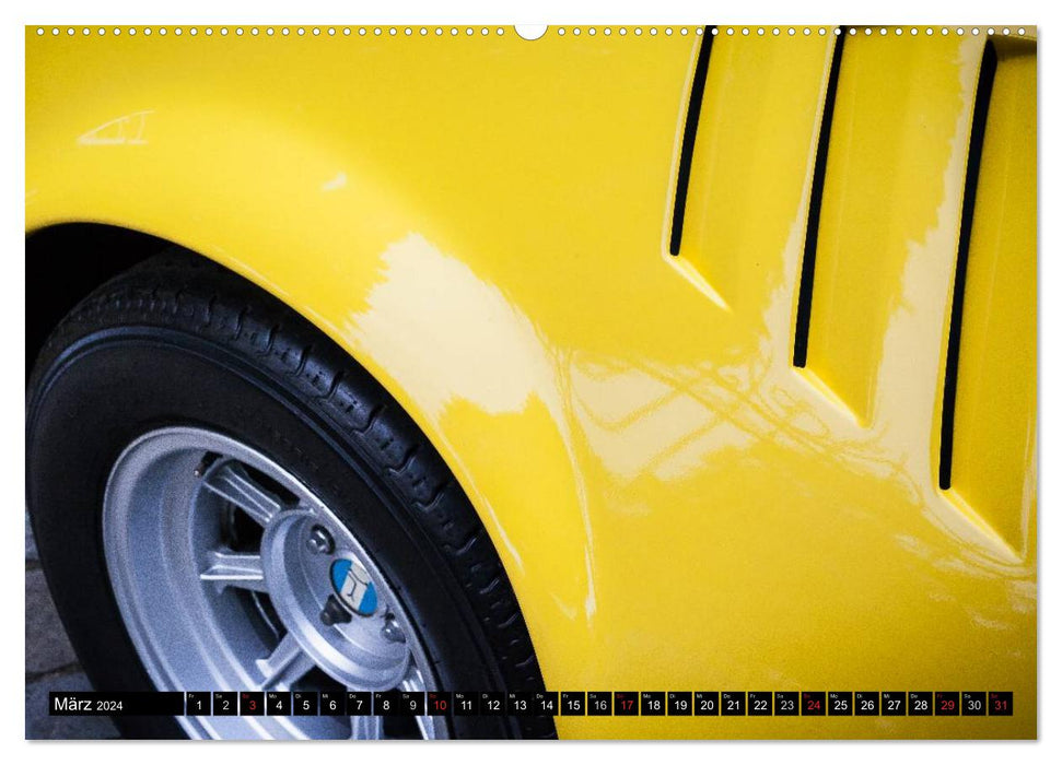 Car in detail (CALVENDO wall calendar 2024) 