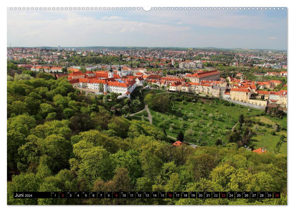 Prague - Visiting the Golden City (CALVENDO Premium Wall Calendar 2024) 