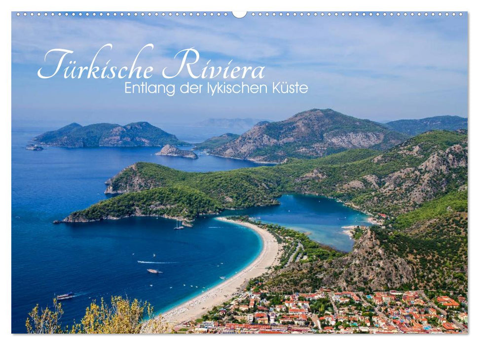 Türkische Riviera - Entlang der lykischen Küste (CALVENDO Wandkalender 2024)