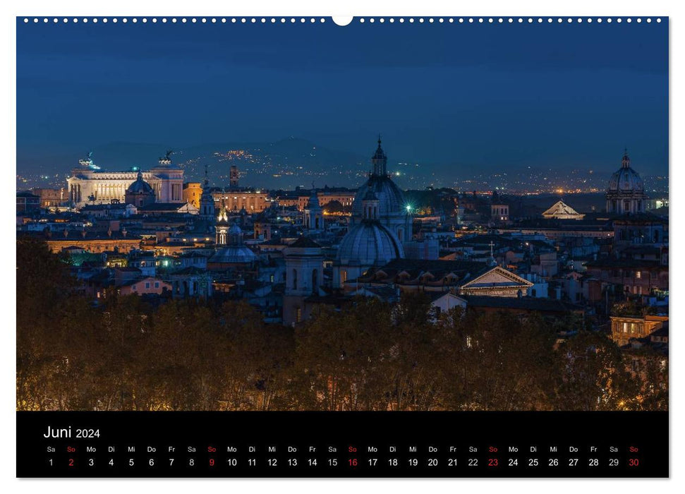 Rom - Impressionen aus der Stadt am Tiber (CALVENDO Premium Wandkalender 2024)