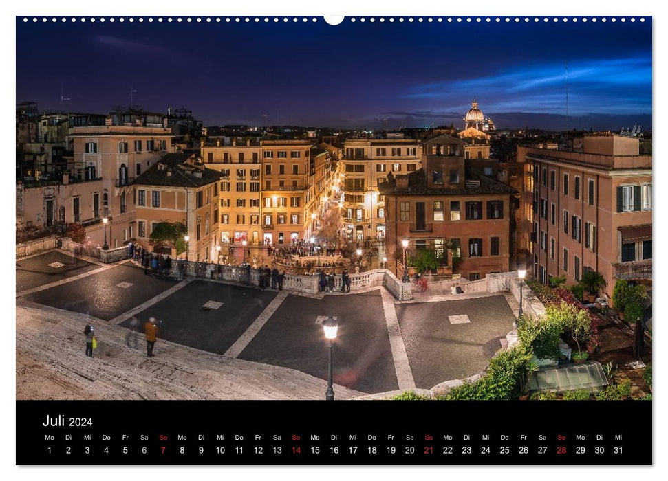 Rome - Impressions from the Eternal City (CALVENDO Premium Wall Calendar 2024) 