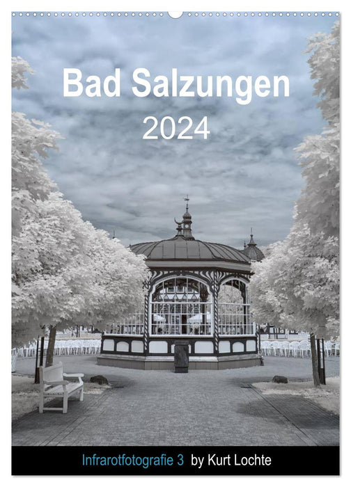 Photographie infrarouge 3 de Kurt Lochte - Bad Salzungen (Calendrier mural CALVENDO 2024) 