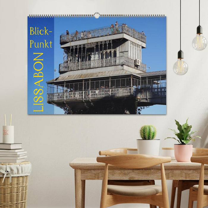 Blickpunkt Lisbon (CALVENDO wall calendar 2024) 