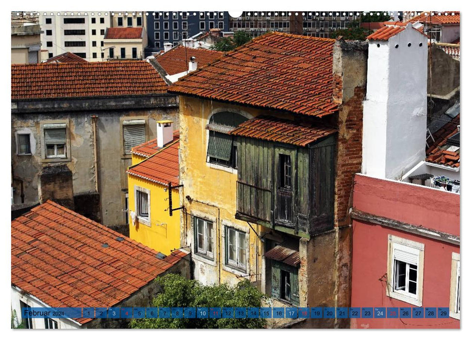 Blickpunkt Lisbon (CALVENDO wall calendar 2024) 