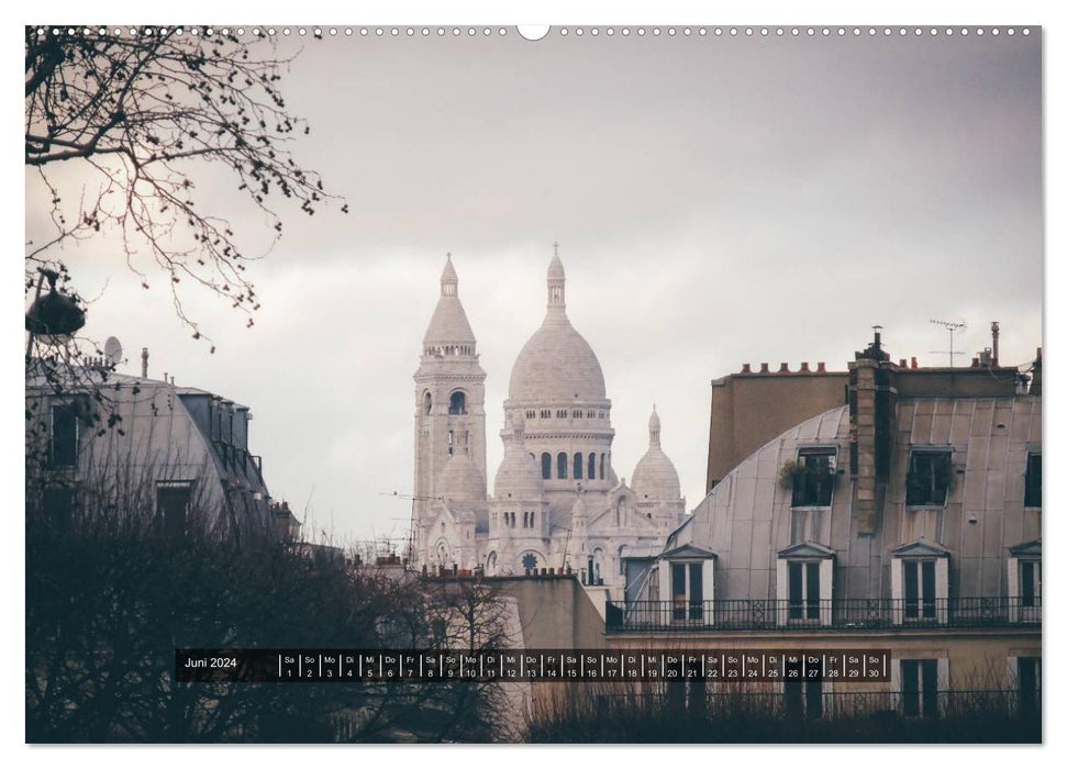 Paris - from a different perspective (CALVENDO Premium Wall Calendar 2024) 