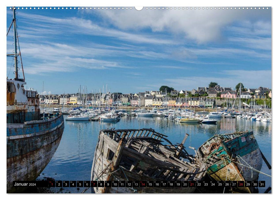 Souvenirs bretons (Calendrier mural CALVENDO 2024) 