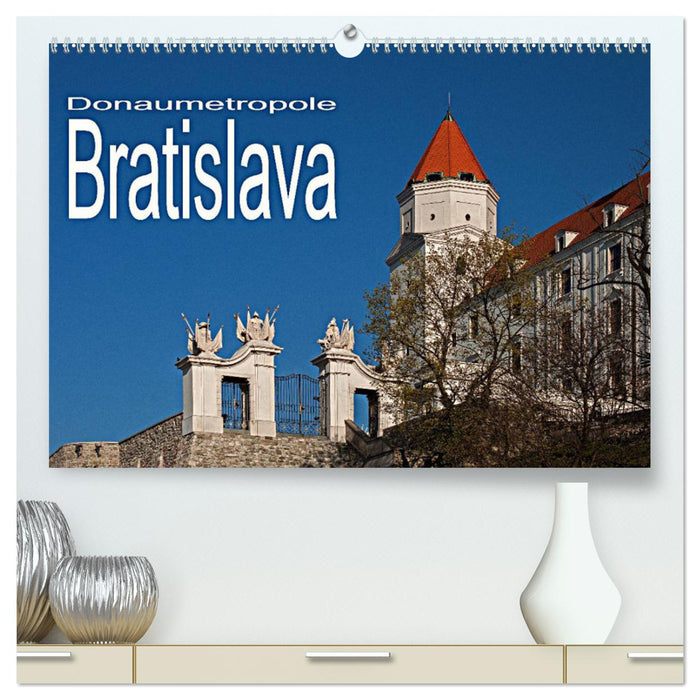 Danube metropolis Bratislava (CALVENDO Premium Wall Calendar 2024) 