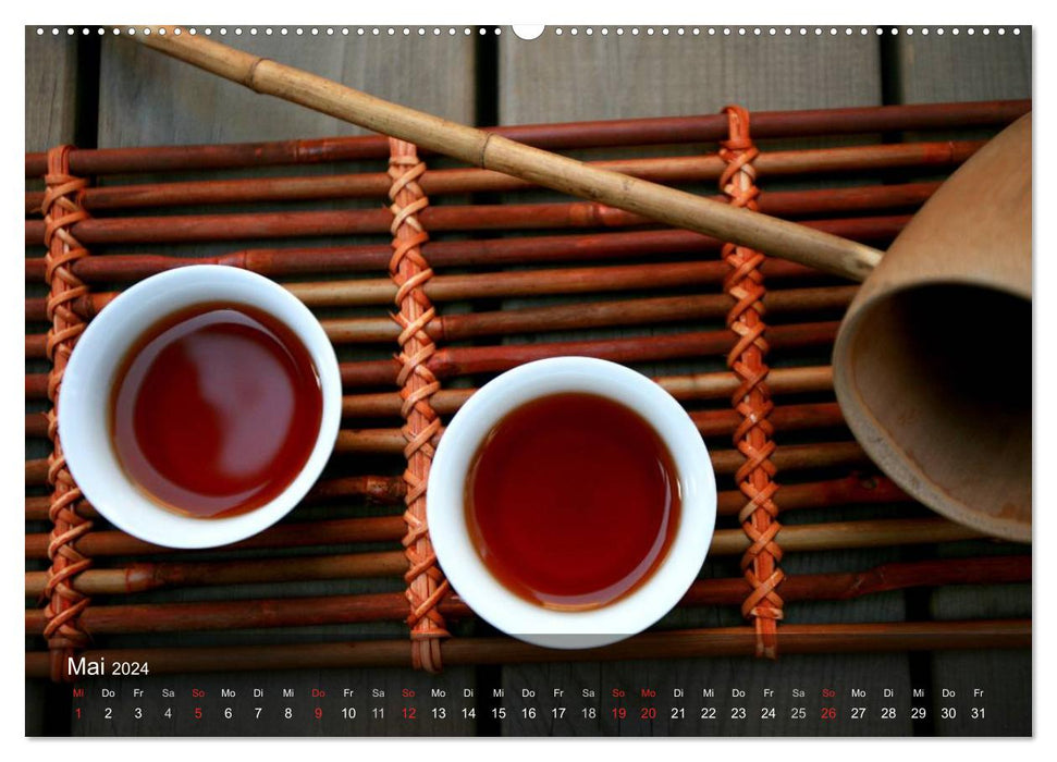 Tea Time - stimulating impressions (CALVENDO wall calendar 2024) 
