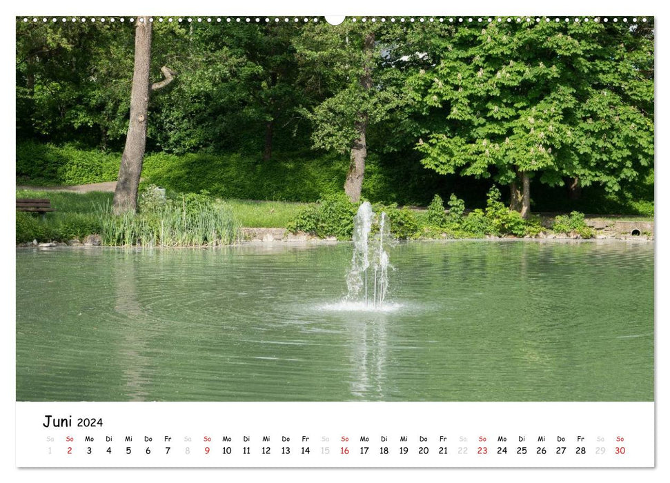 Crailsheim - Atmospheric moments (CALVENDO Premium wall calendar 2024) 