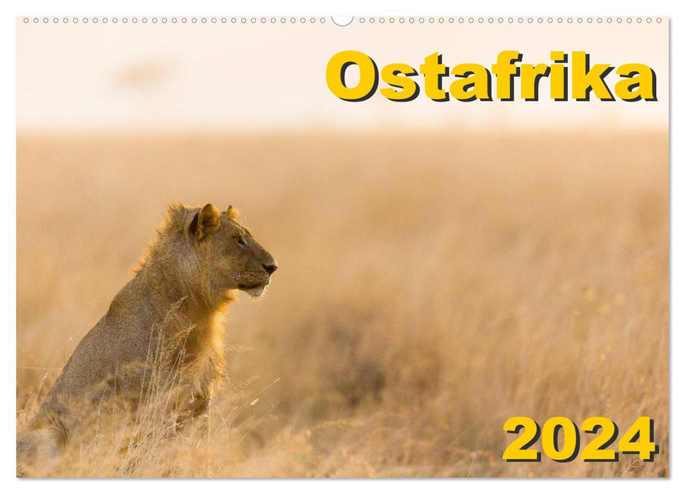 East Africa (CALVENDO wall calendar 2024) 