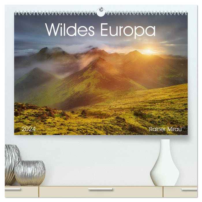 Wild Europe 2024 (Calvendo Premium Calendrier mural 2024) 