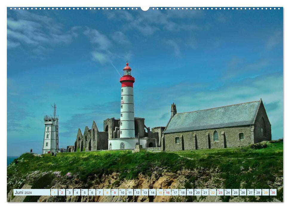 Lighthouses - maritime signposts worldwide (CALVENDO wall calendar 2024) 