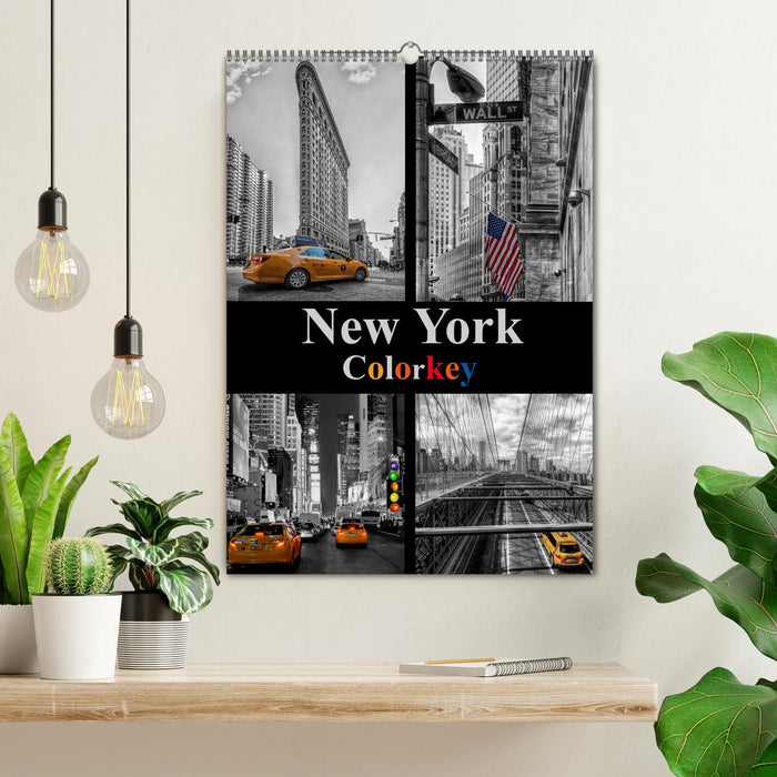 New York Colorkey (Calendrier mural CALVENDO 2024) 