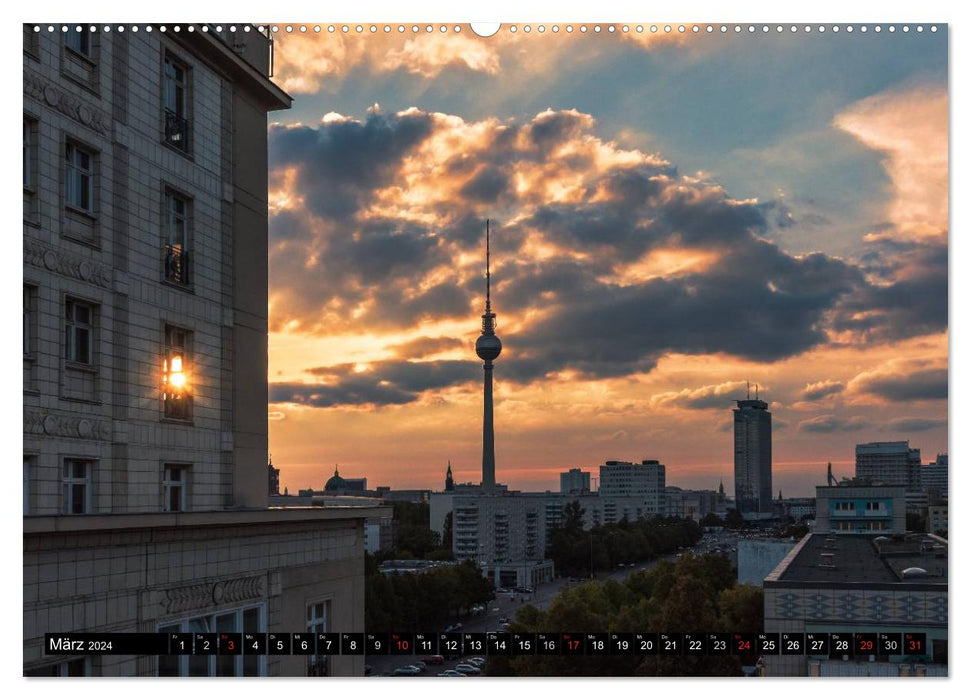 Berlin - Fascination Capital (CALVENDO Wall Calendar 2024) 