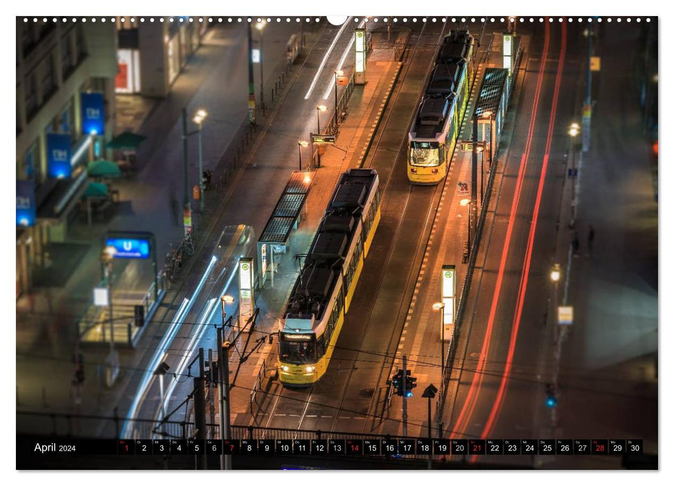 Berlin - Sichtweisen auf die Hauptstadt (CALVENDO Wandkalender 2024)