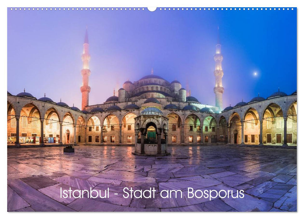 Istanbul - Stadt am Bosporus (CALVENDO Wandkalender 2024)