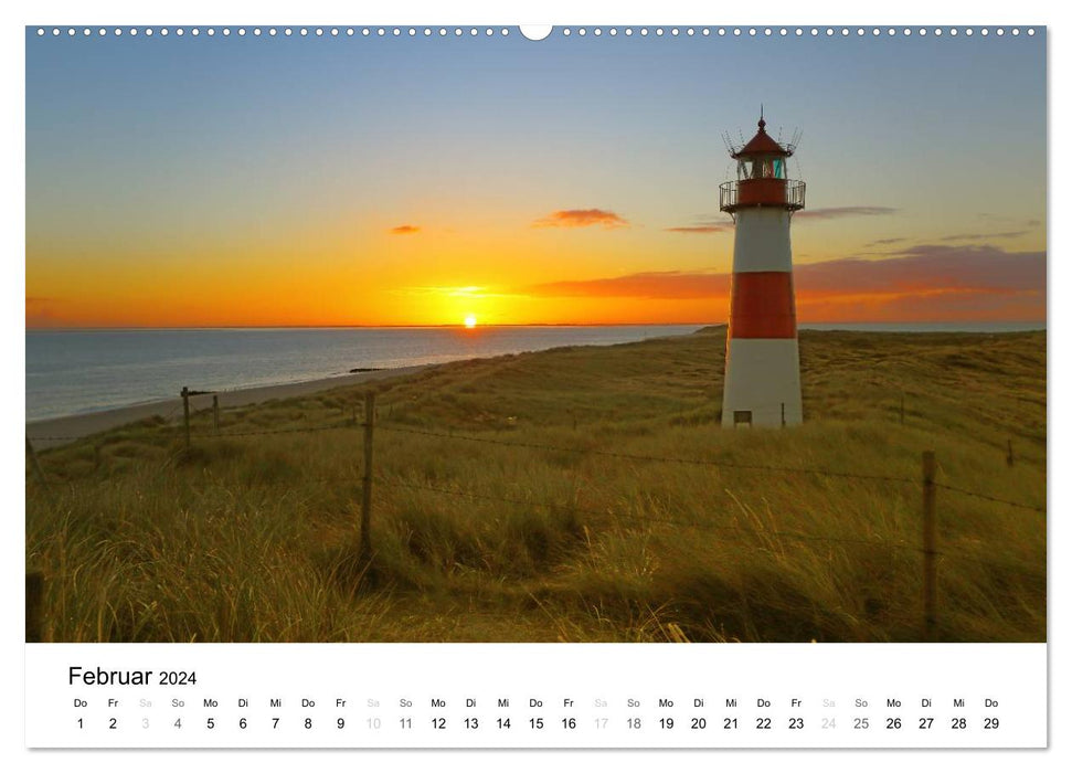 Sylt, the North Frisian island dream (CALVENDO Premium Wall Calendar 2024) 