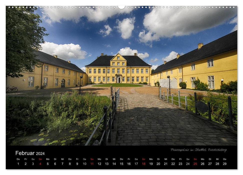 Schleswig - Schleistadt with flair (CALVENDO Premium Wall Calendar 2024) 