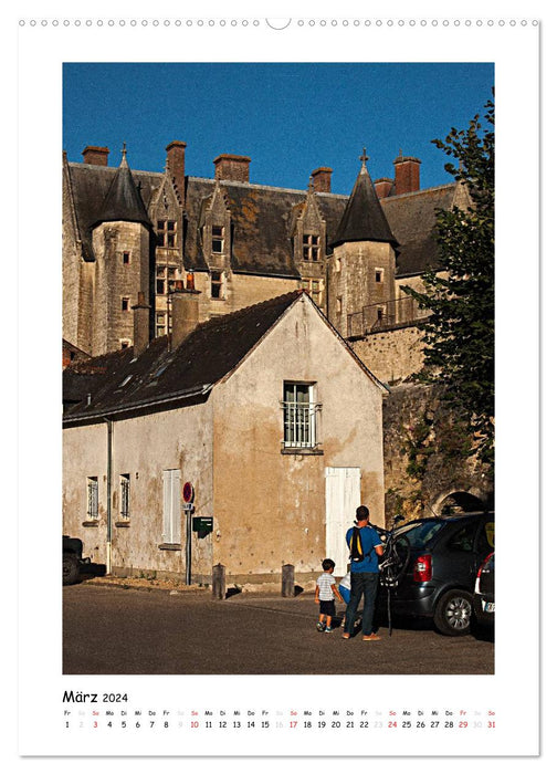 Loire - A fascinating cultural landscape (CALVENDO wall calendar 2024) 