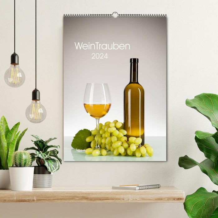 WineGrapes 2024 (CALVENDO wall calendar 2024) 